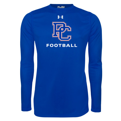  Under Armour Royal Long Sleeve Tech Tee - Football