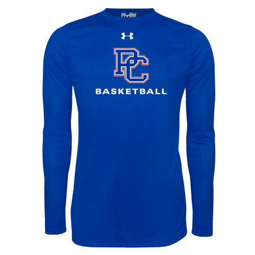  Under Armour Royal Long Sleeve Tech Tee - Basketball