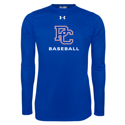  Under Armour Royal Long Sleeve Tech Tee - Baseball