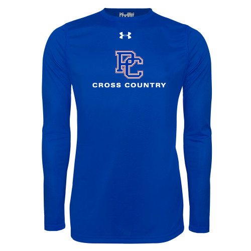  Under Armour Royal Long Sleeve Tech Tee - Cross Country