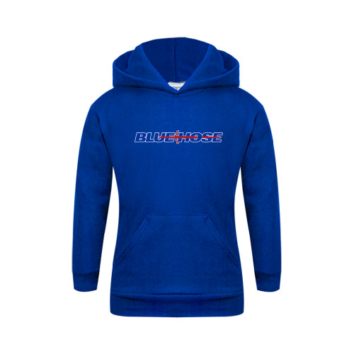  College Youth Royal Fleece Hoodie - Blue Hose