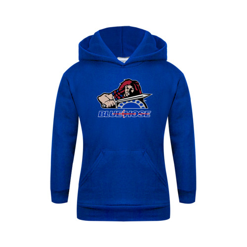  College Youth Royal Fleece Hoodie - Mascot