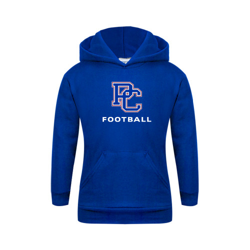  College Youth Royal Fleece Hoodie - Football