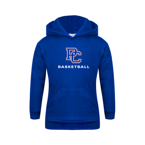 College Youth Royal Fleece Hoodie - Basketball
