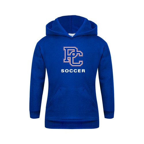  College Youth Royal Fleece Hoodie - Soccer