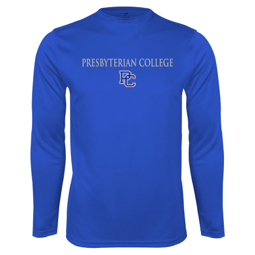  Royal Performance Long Sleeve Shirt - Presbyterian College w PC
