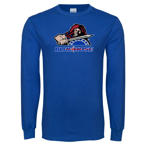  Royal Long Sleeve T Shirt - Mascot
