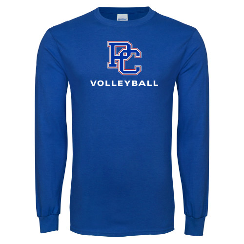  Royal Long Sleeve T Shirt - Volleyball