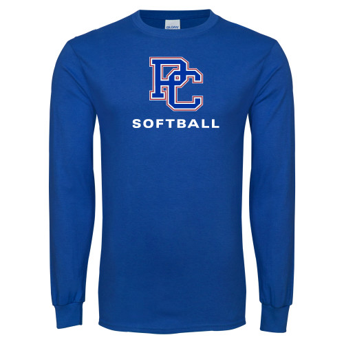  Royal Long Sleeve T Shirt - Softball