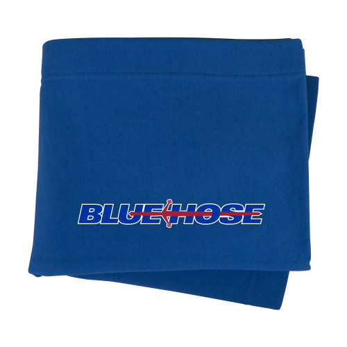  Royal Sweatshirt Blanket - Blue Hose