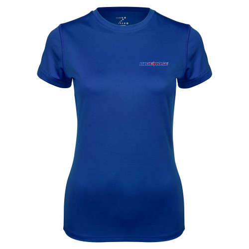  Womens Royal Performance Tee - Blue Hose