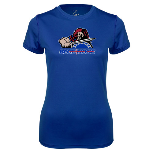  Womens Royal Performance Tee - Mascot