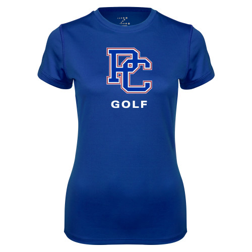  Womens Royal Performance Tee - Golf