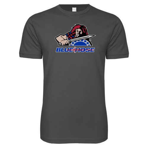  Next Level Charcoal SoftStyle T Shirt - Mascot