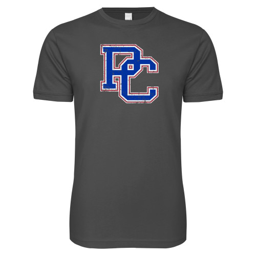  Next Level Charcoal SoftStyle T Shirt - PC Distressed
