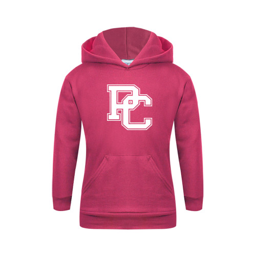  College Youth Hot Pink Fleece Hoodie - PC