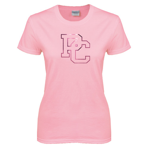  Womens Pink Short Sleeve Tee - PC Foil