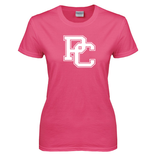  Womens Hot Pink Short Sleeve Tee - PC