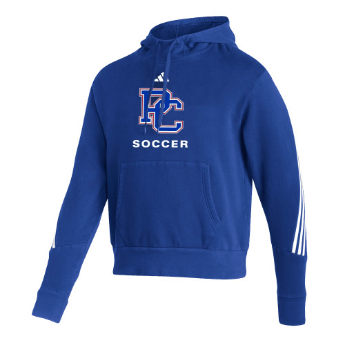  Adidas Royal Pullover Hood - Presbyterian College Soccer - Adidas
