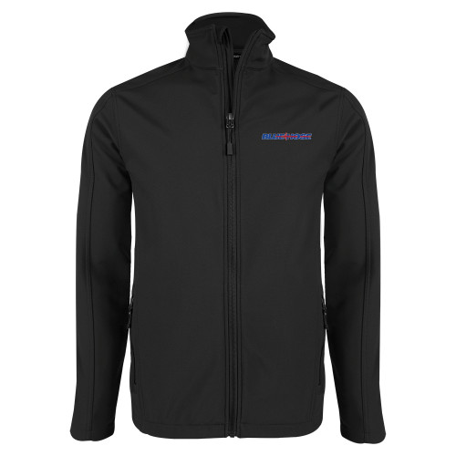  Black Softshell Jacket - Blue Hose