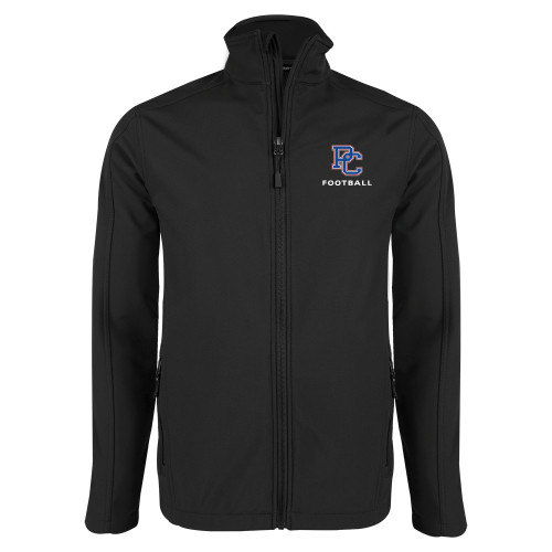  Black Softshell Jacket - Football