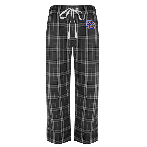 Black/Grey Flannel Pajama Pant - PC