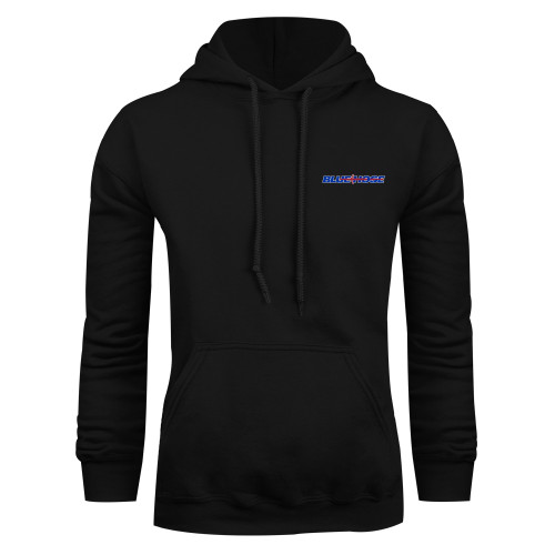  Black Fleece Hoodie - Blue Hose
