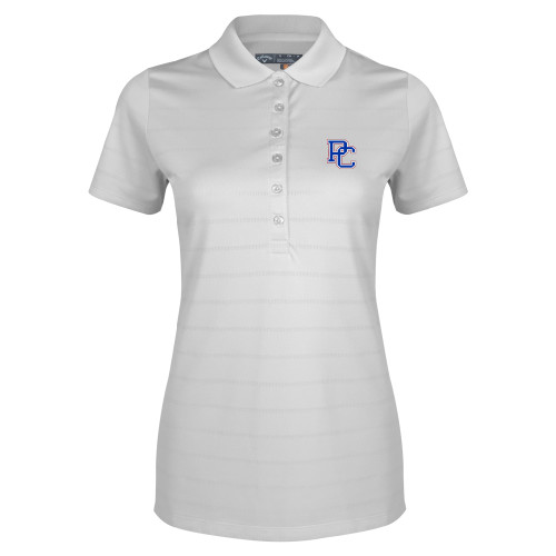  Callaway Womens White Opti Vent Polo - PC