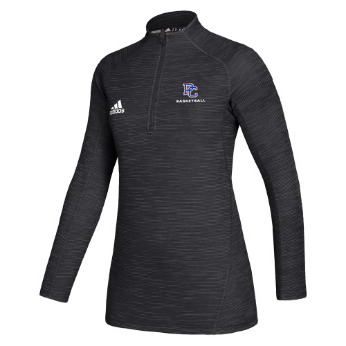  Adidas Womens Black Game Mode 1/4 Zip - Basketball