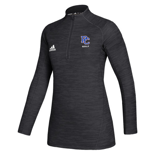  Adidas Womens Black Game Mode 1/4 Zip - Golf