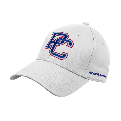  White Structured Adjustable Pro Style Hat - PC