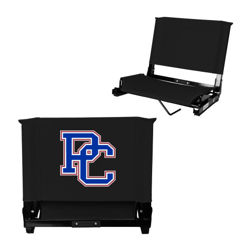Presbyterian Stadium Chair Black