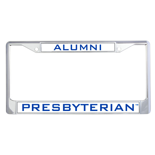  Alumni Metal License Plate Frame in Chrome - Alumni