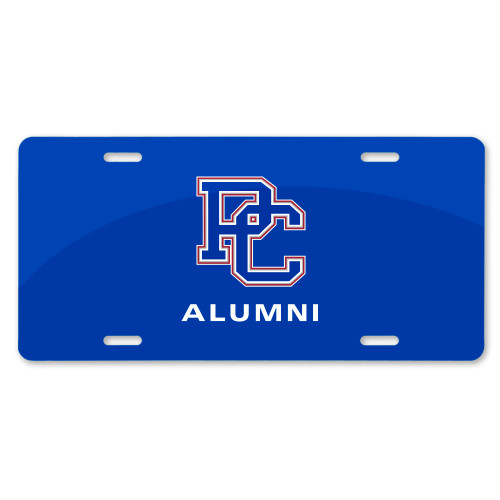  License Plate - Alumni
