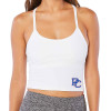 Thumbnail image for  Beyond Yoga Womens Cloud White Spacedye Slim Racerback Cropped Tank