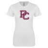 Thumbnail image for  Next Level Womens White Boyfriend Tee