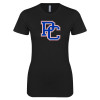 Thumbnail image for  Next Level Womens Black Boyfriend Tee