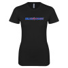 Thumbnail image for  Next Level Womens Black Boyfriend Tee