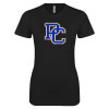 Thumbnail image for  Next Level Womens Black Boyfriend Tee