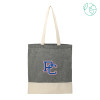 Thumbnail image for  Split Recycled Black Cotton Twill Convention Tote
