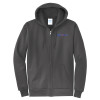 Thumbnail image for  Extended Charcoal Fleece Full Zip Hoodie