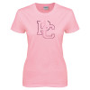 Thumbnail image for  Womens Pink Short Sleeve Tee