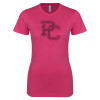 Thumbnail image for  Next Level Womens Fuchsia Boyfriend Tee