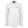 Thumbnail image for  Womens White Twill Button Down Long Sleeve