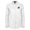Thumbnail image for  Womens White Twill Button Down Long Sleeve