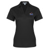 Thumbnail image for  Womens Black Performance Fine Jacquard Polo