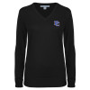 Thumbnail image for  Womens Black VNeck Sweater