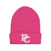 Thumbnail image for  Fleece Lined Neon Pink Knit Beanie