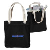Thumbnail image for  Allie Black Canvas Tote