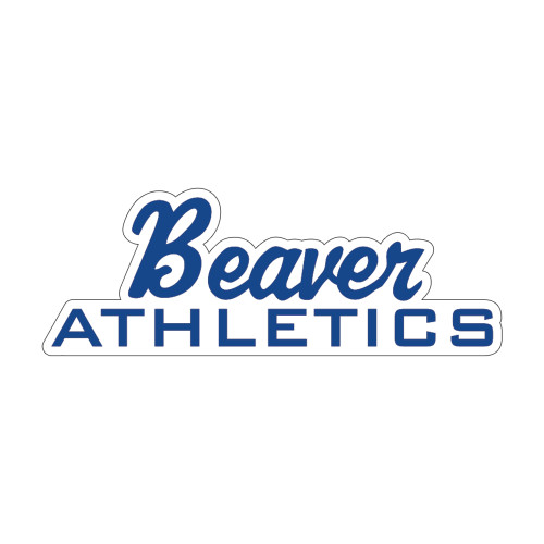 Pratt Comm College Medium Decal - Beavers Athletics Script